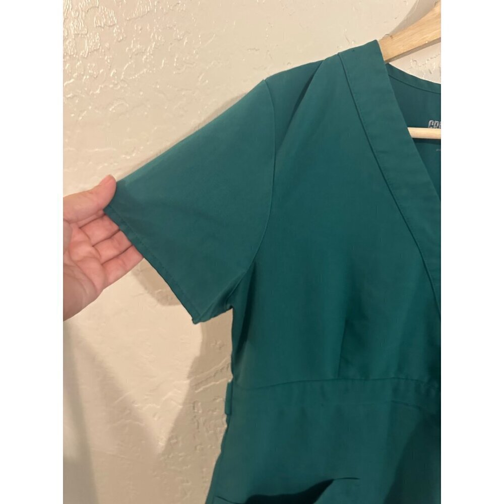 Greys Anatomy Y by Barco Classic Mock Neck Scrub Top - Picture 5 of 9